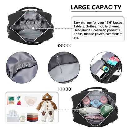 🔥 Large Mummy Changing Shoulder Travel Bag Hospital Baby Nappy Tote Handbag
