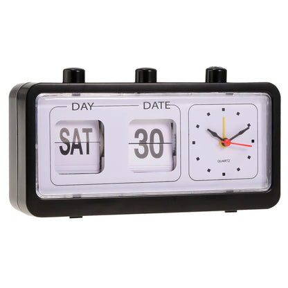 Auto Flip Clock Simple Table down Page Digital Clocks Xmas Gift Decoration