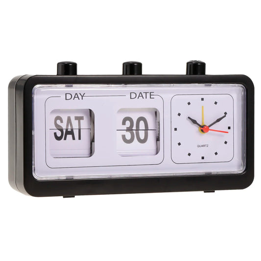 Auto Flip Clock Simple Table down Page Digital Clocks Xmas Gift Decoration