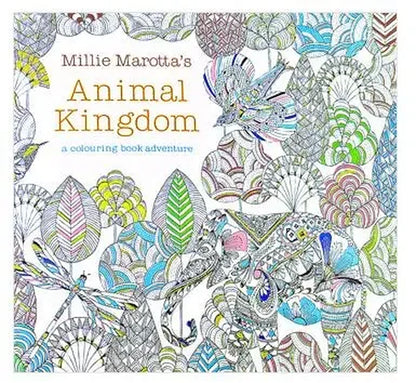 24 Page Coloring Book Enchanted Forest Mandalas Animal Kids Adult Kids Coloring Books for Adults Drawing Colouring Book 18X18 Cm