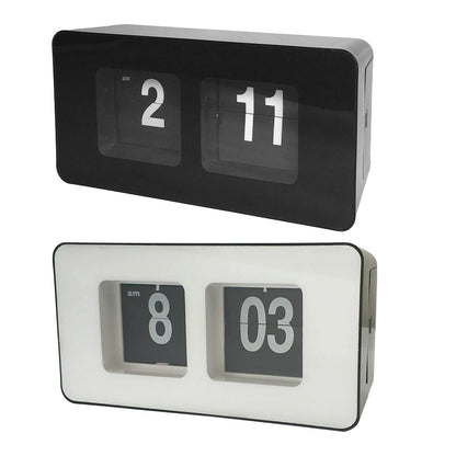 Auto Flip Clock Simple Table down Page Digital Clocks Xmas Gift Decoration