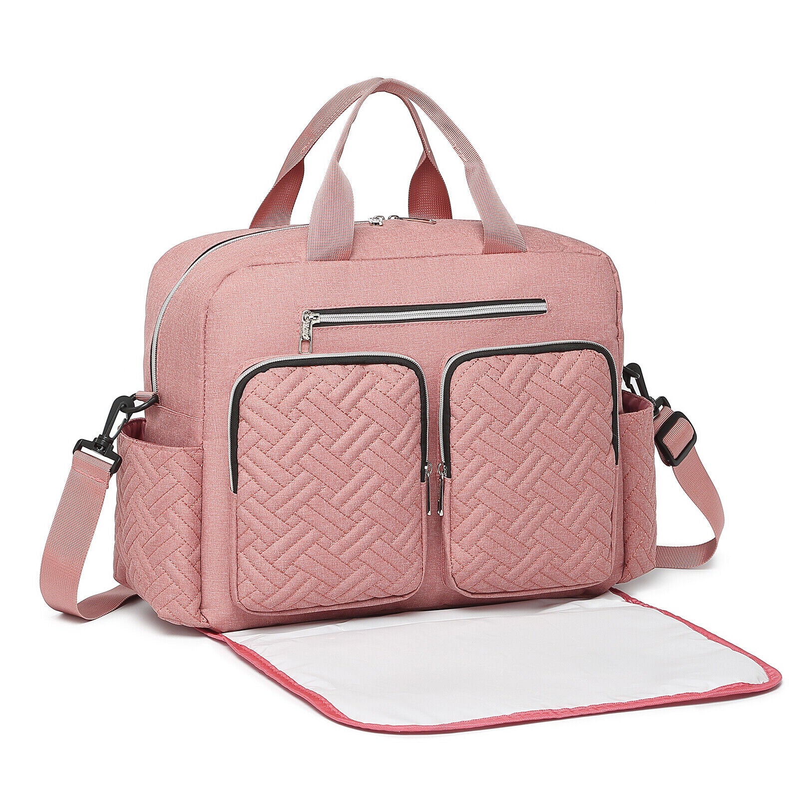 🔥 Large Mummy Changing Shoulder Travel Bag Hospital Baby Nappy Tote Handbag