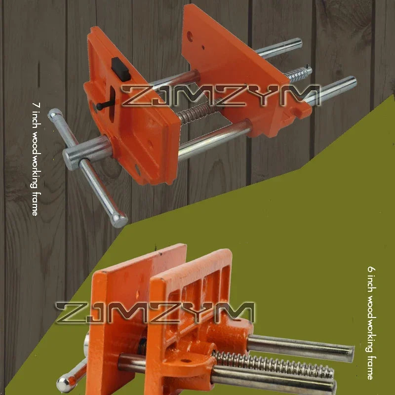 6"/7" Table Vise Bench Vice Vise Desktop Vise Repair Woodwork Making Hand Tool DIY Metal Clamp