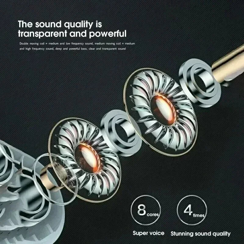 Pro 4 TWS Wireless Headphones Earphone Bluetooth Compatible 5.0 Waterproof Headset with Mic for Iphone Xiaomi Bluetooth Earbuds