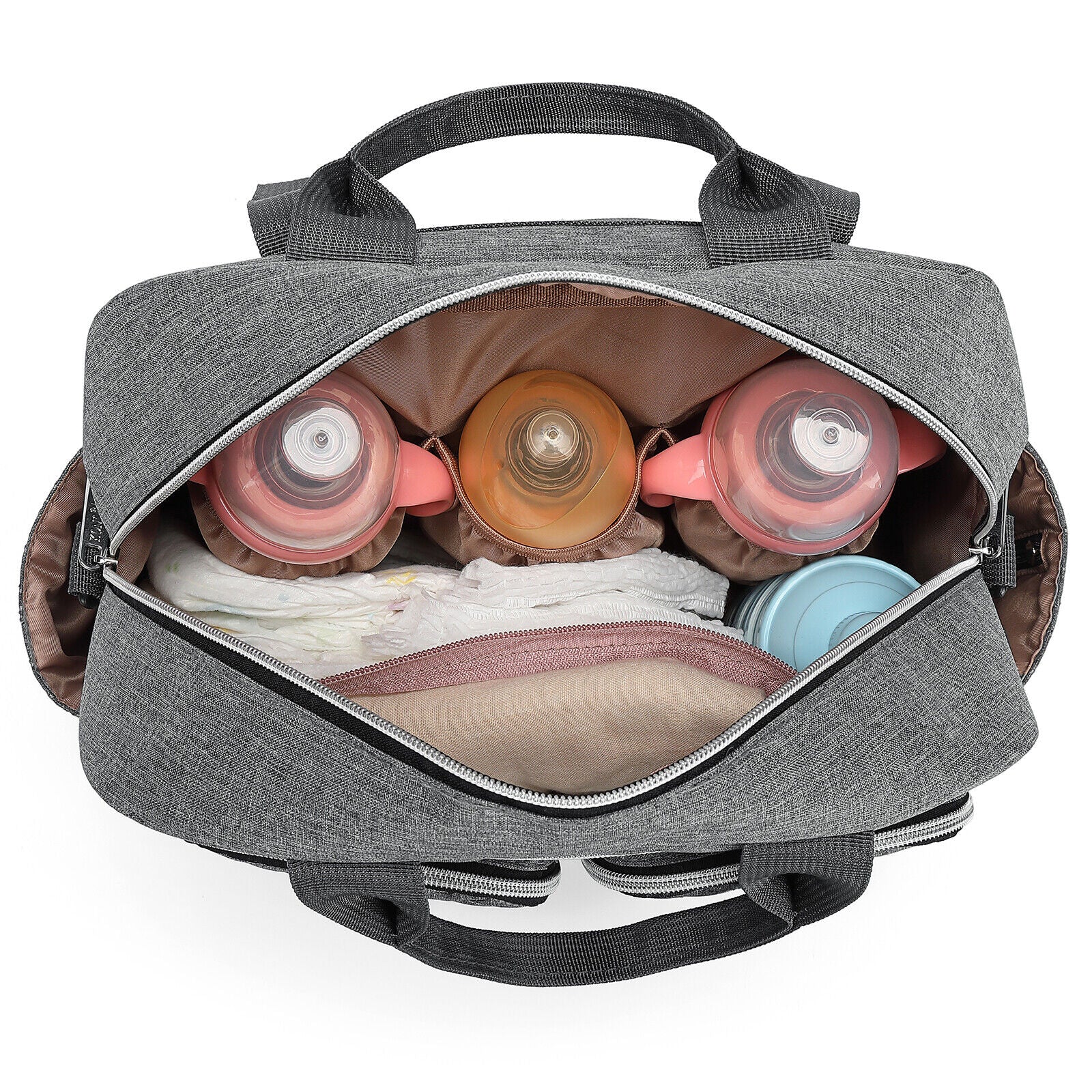 🔥 Large Mummy Changing Shoulder Travel Bag Hospital Baby Nappy Tote Handbag