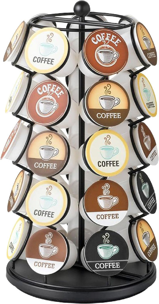 5771 35 Coffee Pod Carousel, Metal, Black