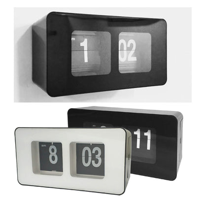 Auto Flip Clock Simple Table down Page Digital Clocks Xmas Gift Decoration