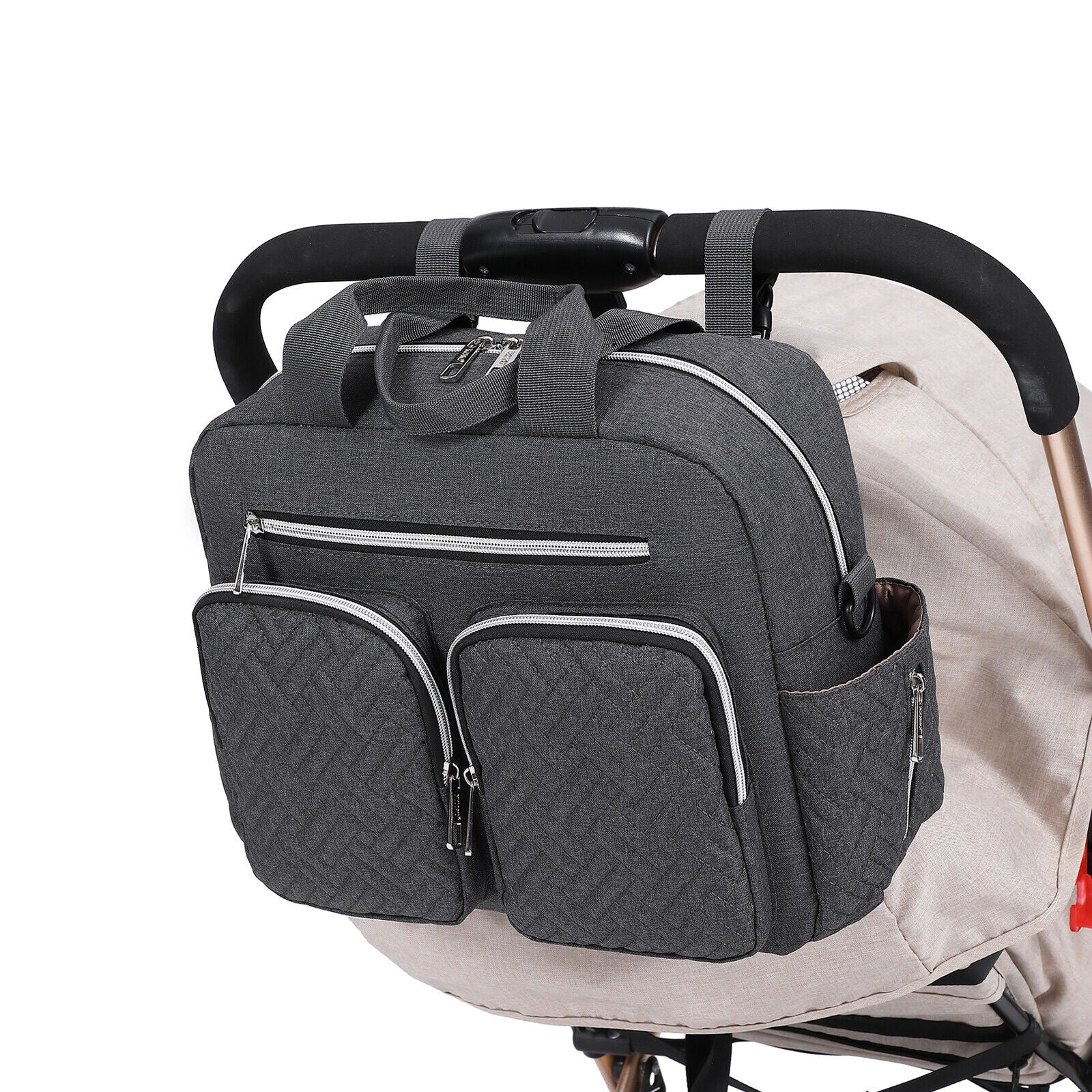 🔥 Large Mummy Changing Shoulder Travel Bag Hospital Baby Nappy Tote Handbag