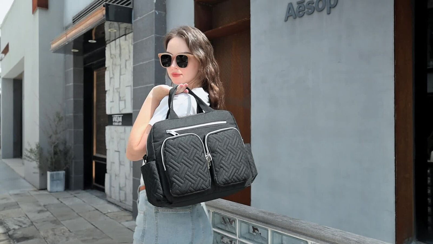 🔥 Large Mummy Changing Shoulder Travel Bag Hospital Baby Nappy Tote Handbag