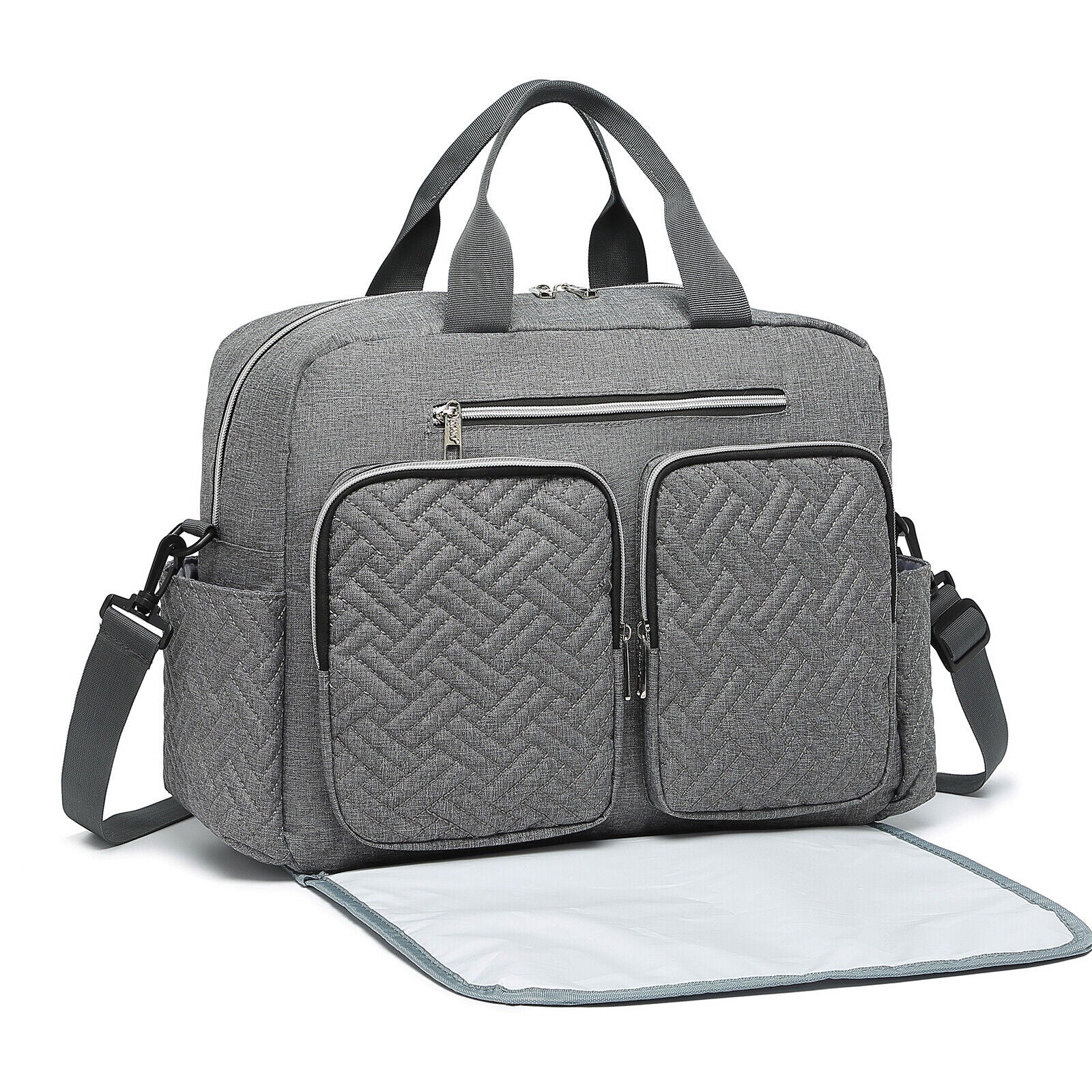 🔥 Large Mummy Changing Shoulder Travel Bag Hospital Baby Nappy Tote Handbag